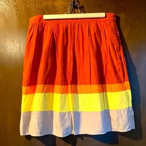 ModCloth XL Striped Skirt NWOT